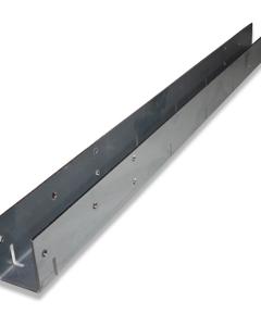 Cross member f/aisle at intermediate ceiling w=1000 mm